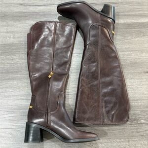 27 Edit Naturalizer Edda Knee-High Riding Boots – Size 7 Wide Calf